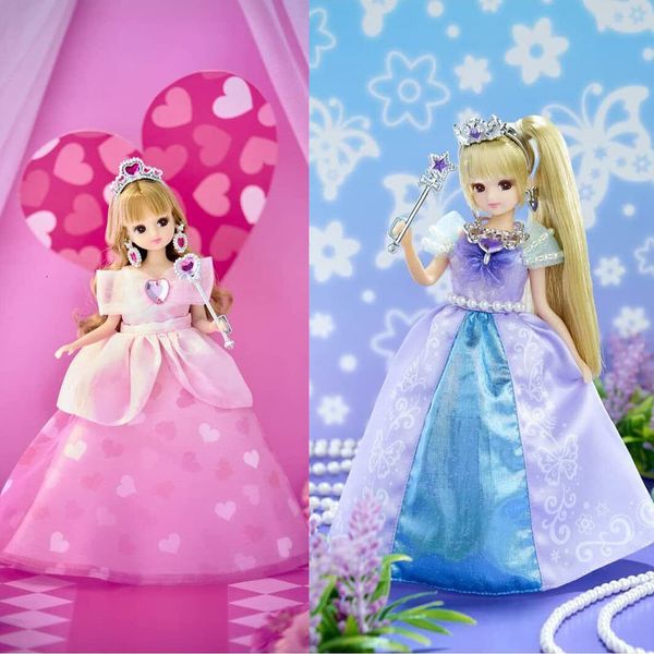 Bonecas TOMY LICCA CHAN DOLL LD04 LAVENDER BORTURAFLY LD03 PRINCESS CELIA LD09 TOMADO DE MATHA DE FATA DE FATA 230811