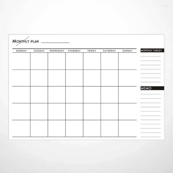 PCs simples Memorando de Organizador de Cronogramas A3 A3 Notepads para Trabalho com 1 PC 2023/2023 Calendário para fazer