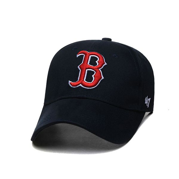 s unisexadult maschi's clean up berretto letterabile lettera b hat boston team fan 230811