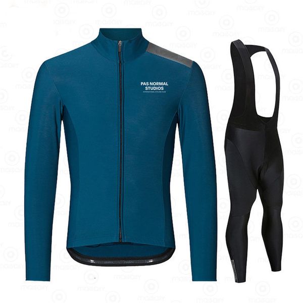 Jersey de ciclismo Define PNS Jersey de ciclismo de outono PAS PAS Estúdios normais de manga longa ropa ciclismo homens roupas de bicicleta MTB Maillot Bike Uniform 230812