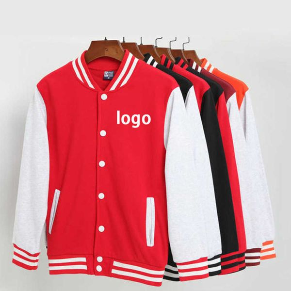 Oem Custom Ossa ricamate College Sports Varsity Jacket Ricamo Bomber Flight Plain Blank Giacche da baseball da uomo