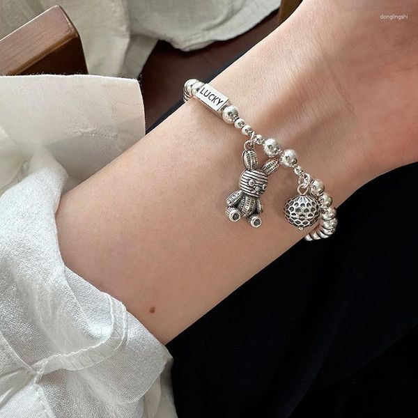 CHARM BRACELETS 2023 Varış Güzel Hayvan Tayland Gümüş Kadın Bilezik Takı Kadınlar için Doğum Günü Hediyeleri