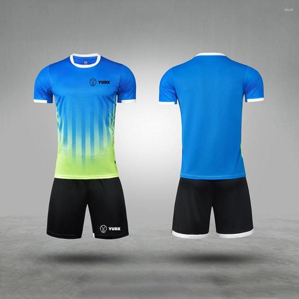 Мужские спортивные костюмы yudx badminton gradient gradient color Мгновенный сухой поглощение поглощения настольный настольный теннис круглый круглый свинцовый