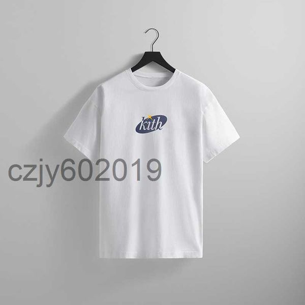 Футболка с дышащим рисунком с большим дизайном Kith Retro Tieed7bb