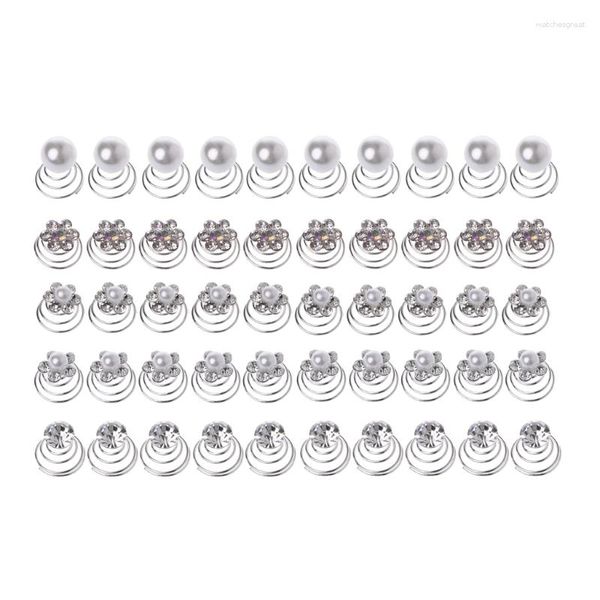 Clip per capelli Eleganti 10 pezzi per spilli a spirale da sposa Hairpins All-Match