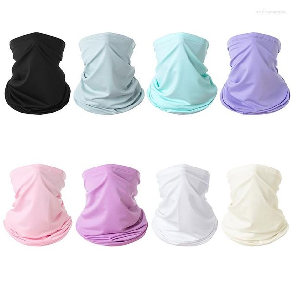 Lenços de verão máscara de face máscara de proteção UV lavável lenço de proteção contra lenço bandana balaclava