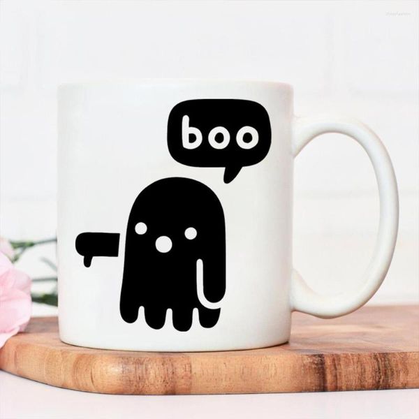 MUSE HALLOWEEN BOO MUSH CINETTO GOMMO SPAGNO DI FUNICA MODO CAFFEAMENTO CAFFARE CAFFERTA CON GRANDE SUCCHIO CERAMICA DI SUCCESSI