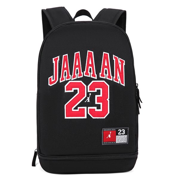 2023 Sport Travel Backpack Outdoor Backpack Masculino Oxford Nylon Backpack Backpack Backpack grande caminhada escalada Computador de escalada Jumpman No.23 Armazenamento