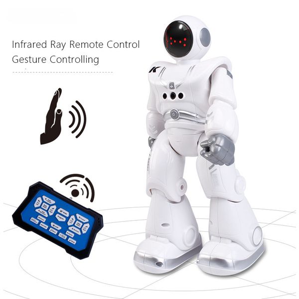 ElectricRc Animals RC Robot Sensing Intelligent Remote Control Toys Programing Education Music Dance Robots Auto Seguire Gesture Toy 230812