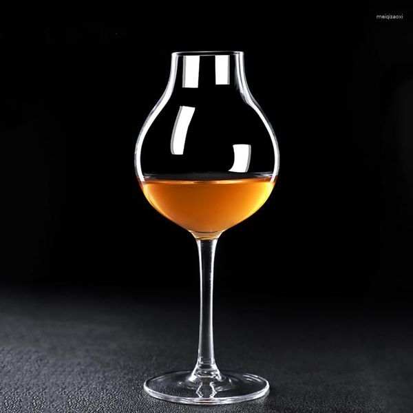 Weingläser Blei-freier Kristallbecher schmeckende Glas Creative Cocktail Whisky Cup für Party Bar Küchen Restaurant Hochzeit Getränke Geschirr