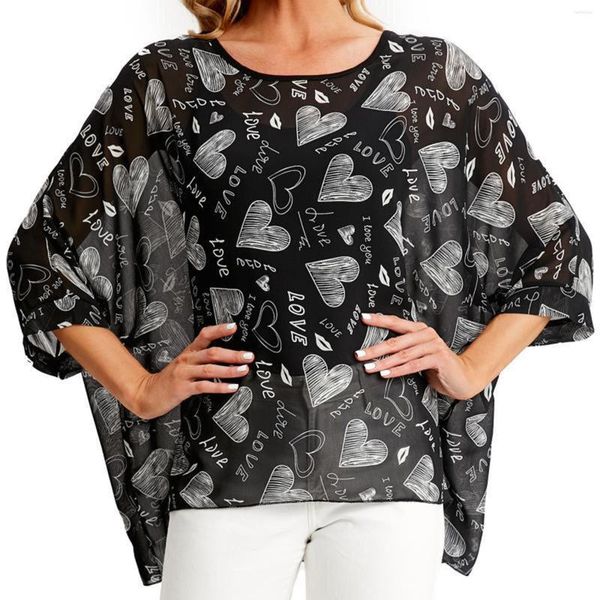 Moda de banho feminina Moda de banho grande Bohemian Chiffon Shirt