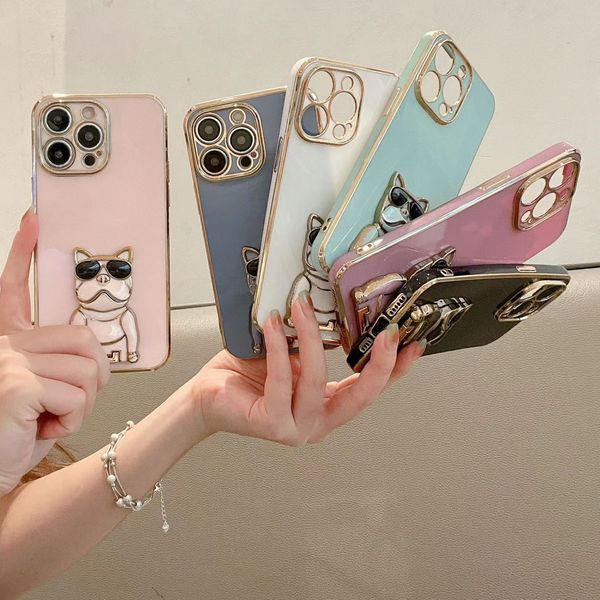 Designer Classic Cartoon Shades Welpen Telefonkoffer 14 13 Pro Max 11 12 12pro 14plus 7 8 plus x xs xr Deluxe Top Silicon Hülle