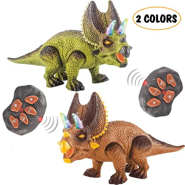 Electricrc Animals Remote Electronic Dinosaur Toy Kids Puzzle For Boys Girls Children's Toys with Music 230812