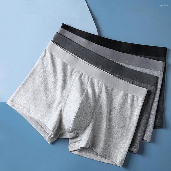 Unterhose Männer Mitte-Rise-Shorts Slip 3d Schneiden elastischer U-Convex-Slips weich atmungsaktiv