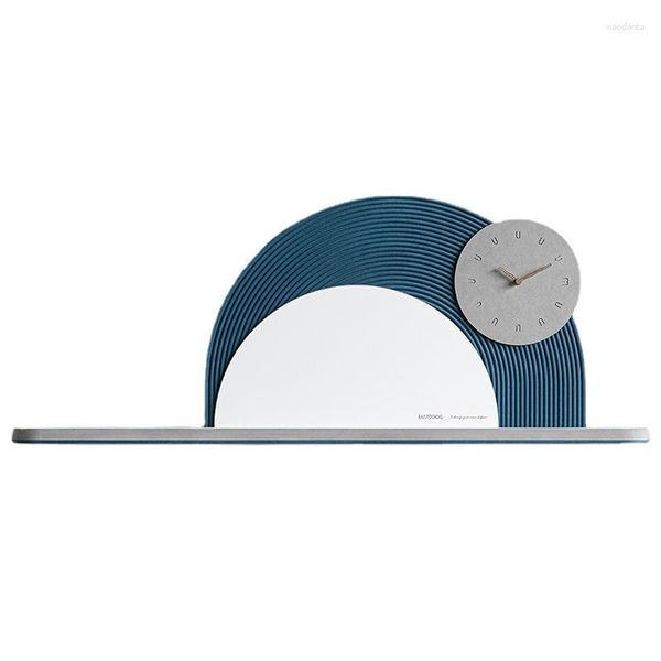 Wanduhren Nordic Big Clock Digital Stille Küchenmechanismus Uhr Moderne Design Dekoration Wohnzimmer Saat 3D Dekor