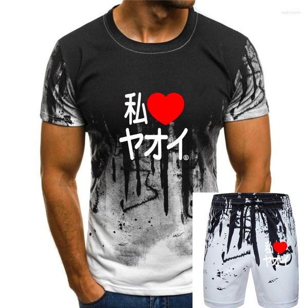 Herren-Tracksuits Limited Ich liebe yaoi harajuku japanisch unisex schwarze T-Shirt Größe S-5xlmen Kleidung T-Shirts