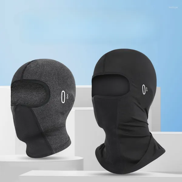 Motosiklet Kaskları Bisiklet Balaclava UNISEX NEFREBLE BUZ İLE BÜYÜK BÜYÜMÜ YÜZ MASKE MASKE Boyun Yaz Güneş Koruyucu Mekan Kavuz