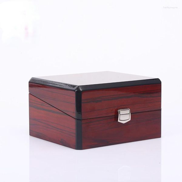 Uhr Boxen hochwertige Holzfarbe Helligkeit Aufbewahrungsbox