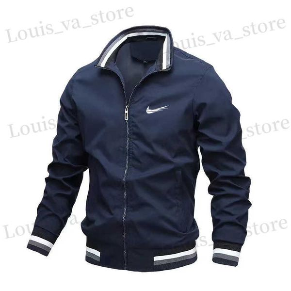 Giacche da uomo firmate Bomber Primavera Autunno Giacca a vento da uomo Abbigliamento 2023 Cappotti capispalla Casual Abbigliamento da uomo di moda di marca Giacca da esterno 4XL T230814