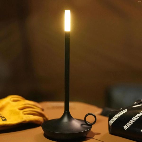 Tischlampen Upgrades LED Bar Lampe USB wiederaufladbare Büro -Restaurantstudie Lesung Schreibtisch Licht für Wohnkultur Schlafzimmer neben Nachtlichtern