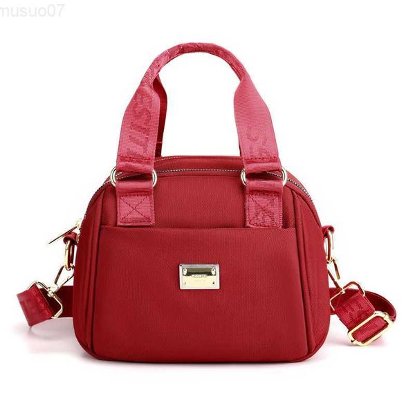 Messenger Bags Hot Sale Women Handtaschen Mini Einkaufstasche wasserdichte Stoffbeutel gute Qualitätsbeutel Umhängetasche und Sammeln Sie Brieftasche L230814