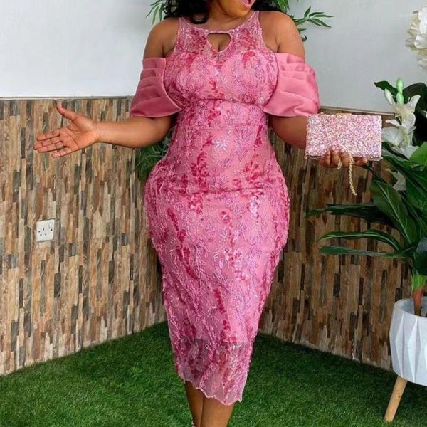 Plus -Size -Kleider Icclek Party Frauen Kleidung Sommerkleid Frau 2023 Trendy afrikanische elegante und hübsche Frauen