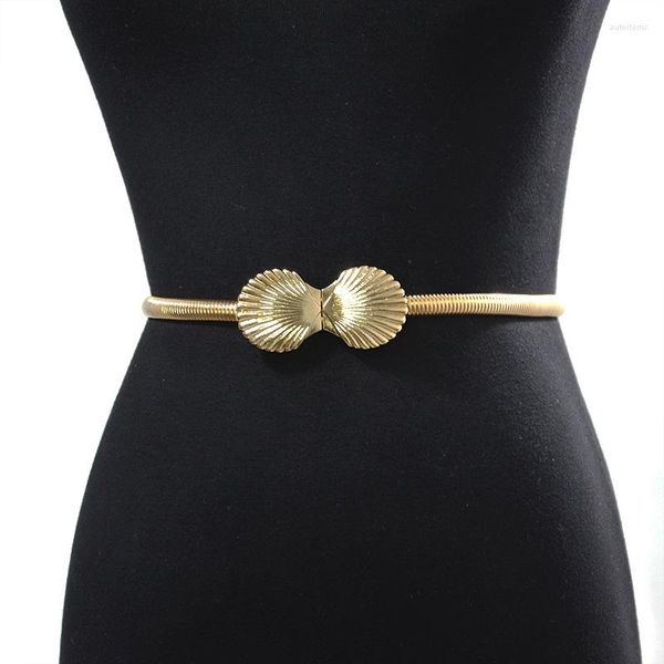 Gürtel Frauenkörper Taille Kette Sommer Strand Gold Fashion Persönlichkeit Shell Accessoires Gürtel