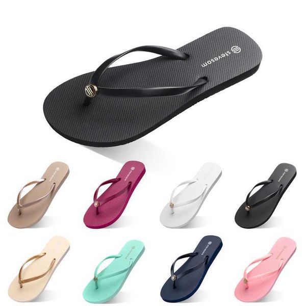 Flip Shoes mais baratos Slippers Moda Flups Triple White Black Green Orange Rosa Vermelho Verão Verão Slide de praia ao ar livre 376 s