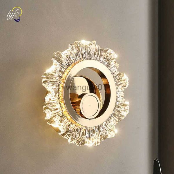 Lâmpadas de parede Led Sol forma de parede lâmpada nórdica iluminação interna para lâmpadas de cabeceira em casa Cama Corredor Banheiro da sala de estar Decoração da luz HKD230814