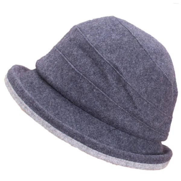 Beretti WOMENS CLASSICO 70%Cappello di lana Cappello autunno Cloche Wedding Festival Gatsby Vintage Style Cap