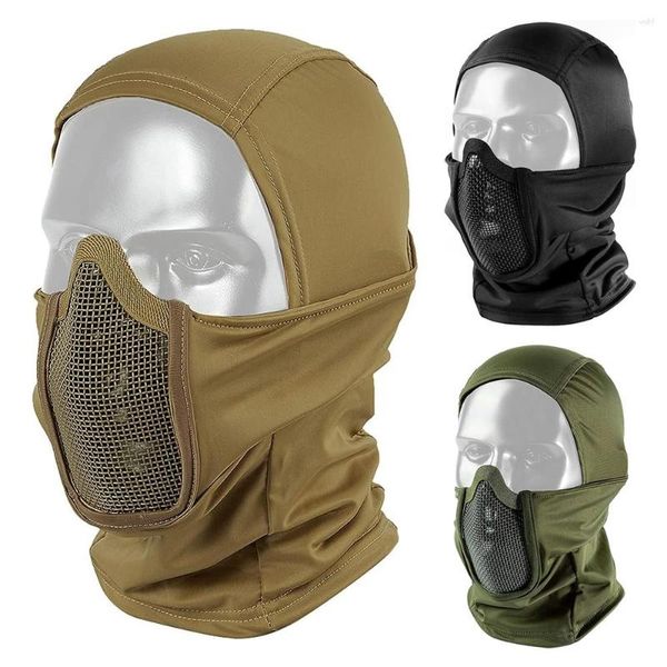 Bandanas Onetigris Balaclava Mash Maschera tattico Full Face Wargame CP Cappello militare Cappello da caccia per bicicletta multicam Multicam Gest