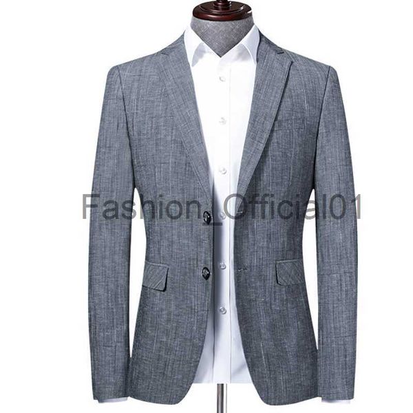 Lansboter Spring New Men Casual Suit Cover Corean Slim Fit Modal Cotton Small Thin Loind Jacket x0814