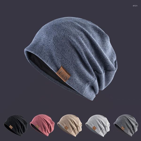 BERETTI BERE MOLTITTING FRITTURA AUTOTUNG AUTUNGHI BASIE BASIE HAMS DONNE DONNA SOLID COLORE COLDE COLDE UNISEX UNISEX HIP HOP TURBAN SECCHI