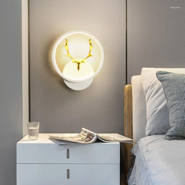 Lampade a parete Moderna camera da letto Lampada a led soggiorno Soggiorno Hill Lighting Lighs El Corridor Decoration Staghorn Wholesale all'ingrosso