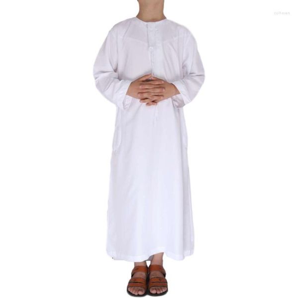 Abbigliamento etnico Islamico per ragazzo all'ingrosso 2-18 anni Thawb Childre