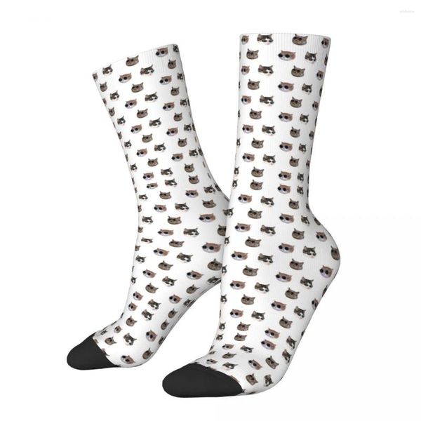 Calzini da uomo fresco kitties sticker pack harajuku super morbide calze per tutta la stagione accessori per tutta la donna