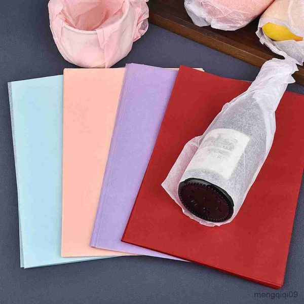 Hediye Sargısı 100sheets/Paket A4/A5 Liner Kağıt Mağıdı Giyim Gömlek Ayakkabıları DIY El Yapımı A4 Yarı Yolcu Şarap Sarma Kağıtları Hediye Ambalajı R230814