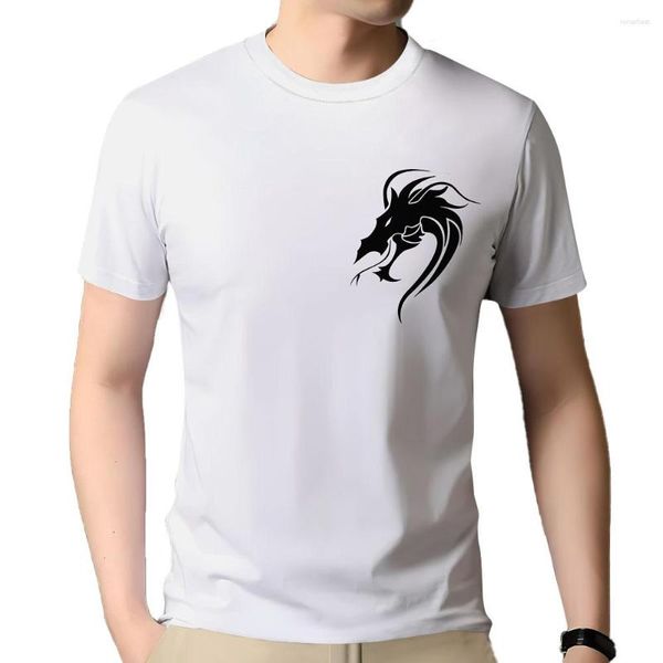 Camisetas masculinas de verão de t-shirt de manga curta