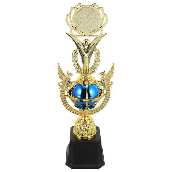 Objetos decorativos Figuras 1pc Vivid Recompensa Prêmios de prêmios de plástico Troféu útil dos modelos de copo de prêmio para crianças 230814