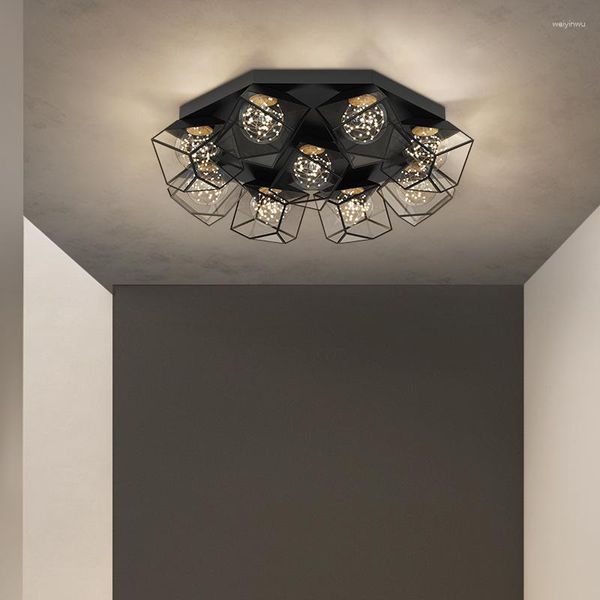 Luci a soffitto moderni moderni soffitti da bagno leggero con stelle a led foglie foglie di copertura per la casa illuminazione