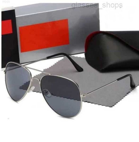Designer 3025r Sonnenbrille für Männer Rale Verbot Brille Frau UV400 Schutzschatten Realglas Raiebanity Objektiv Gold Metall Rahmen Fischerei 13lm5f 5o59