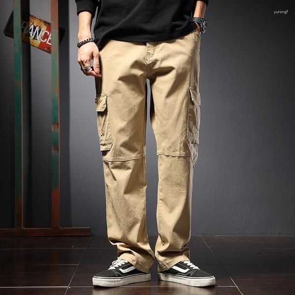 Pantaloni da uomo 2023 Versione coreana di moda di grandi dimensioni uomini abbigliamento di alta qualità classico da uomo pantalone casual