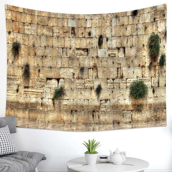Arazzi Gli arazzi decorano le stanze della città di Gerusalemme Il Muro Occidentale