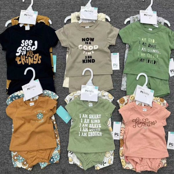 Novo estoque de roupas por atacado nascido para meninos roupas 0-24m primavera bebê online