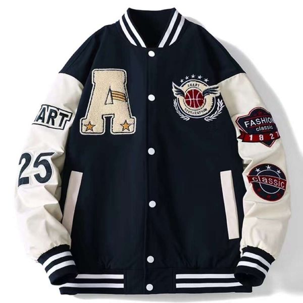 2023New American Designer Style Baseball Jersey Men's Summer e Autumn Fashion Brand Loose Jacket Jacket Casal Men Women Mulheres