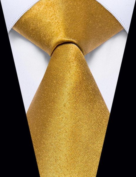 Papillon cravatta di lusso giallo oro per uomini accessori per matrimoni in seta solida cravatta corbatas para hombre tascabile goccia quadrata quadrata