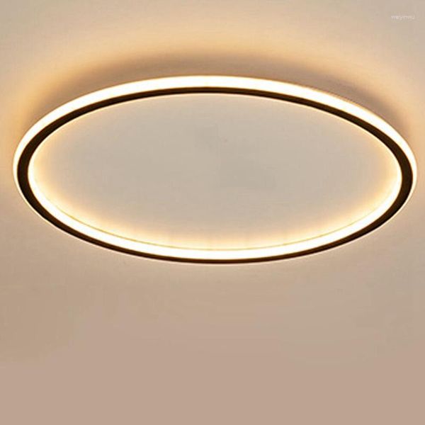 Luzes de teto 1 PCs LED LUZ DE 30CM ROUNHA Decoração moderna para o escritório do corredor da cozinha Quarto 38W