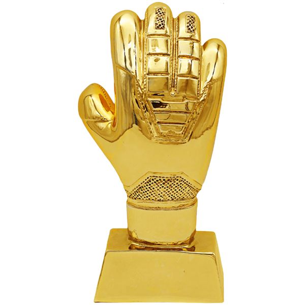 Objetos decorativos Figuras Troféu Decoração de futebol de premiação Glove Acessórios para casa Troféus Presentes de beisebol Copas de futebol Trophys Compact Match 230814