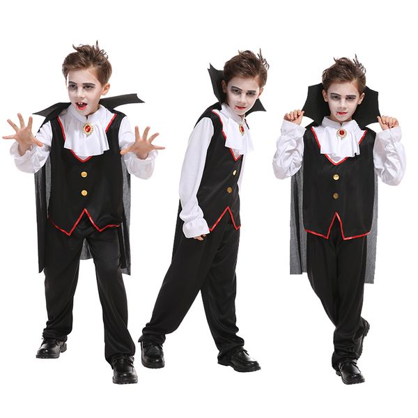 Ocasiões Especiais Boys Halloween Cosplay Costumes para crianças Carnival Fancy Party Dress Clothing 230814