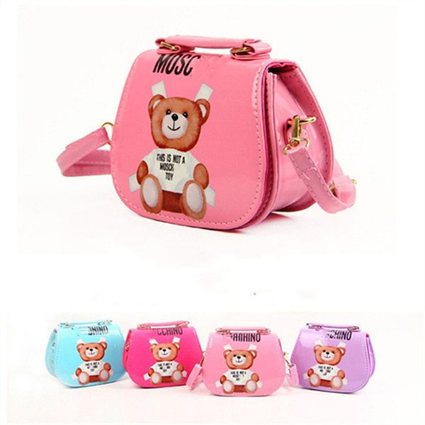 Designer Kids Jelly Messenger Bag Fashion Baby Girl ombro bolsa de ombro de bebê Purse Girl Mini Candy Color Bag Bag A04